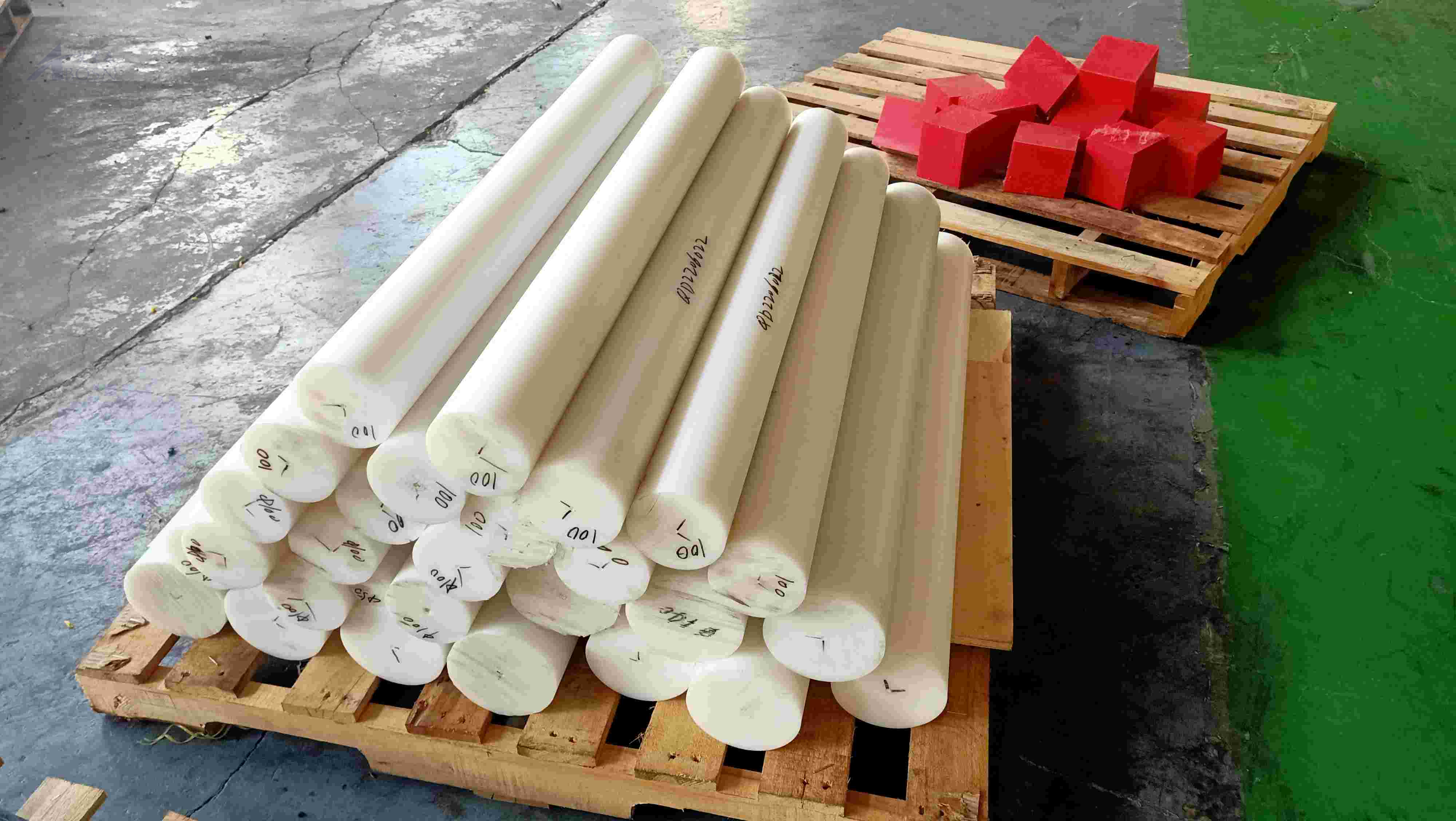 Горячая продажа пластиковых антистатических Hdpe стержня Uhmwpe белого цвета