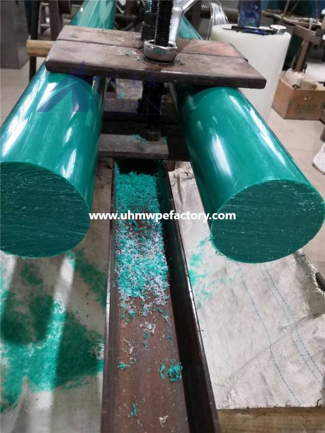 Пластиковая желтая цветная панель PE HDPE Rod UHMWPE Bar Rod