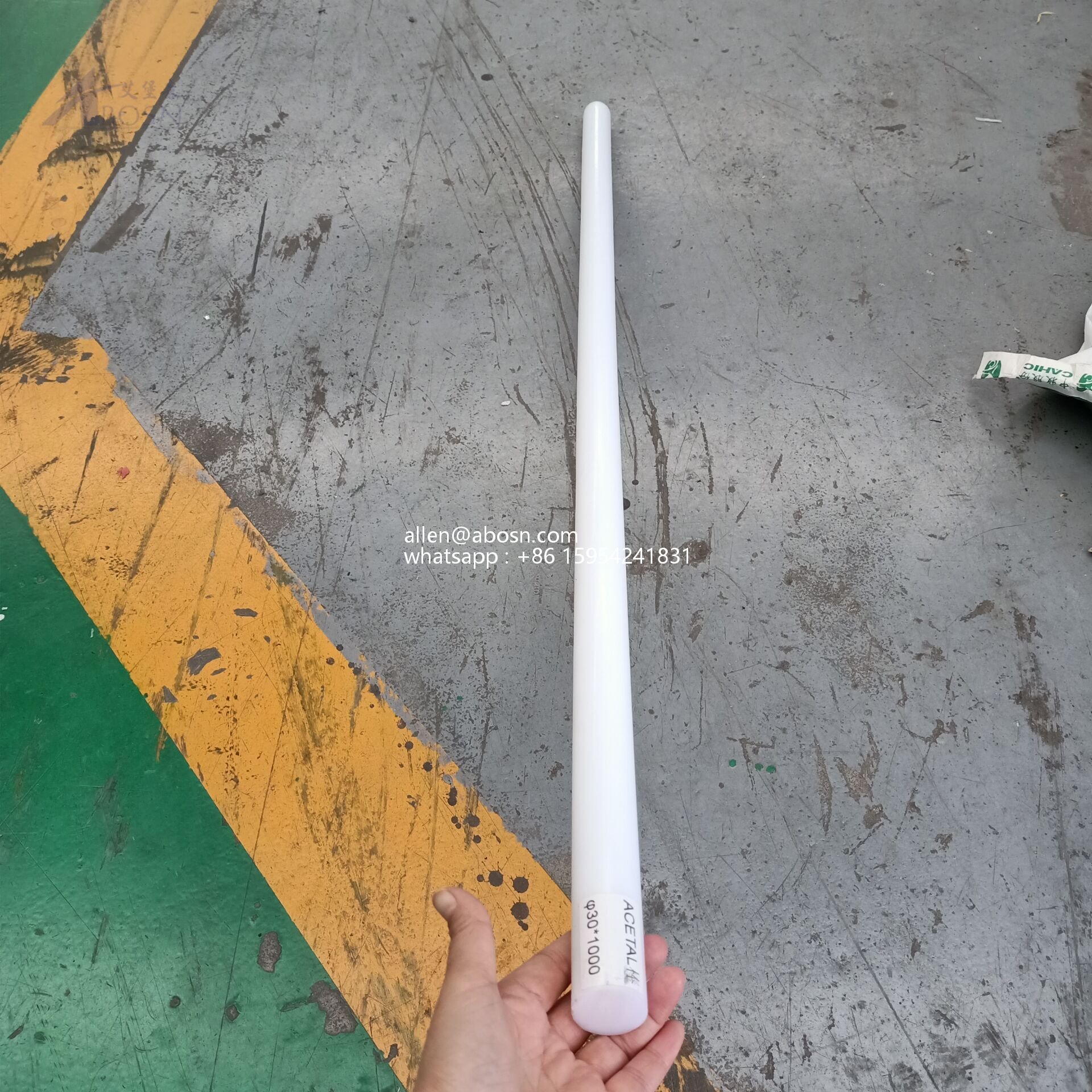 Китайский производитель высокой плотности Hdpe Customized Hdpe Round Rod Pe Welding Pice