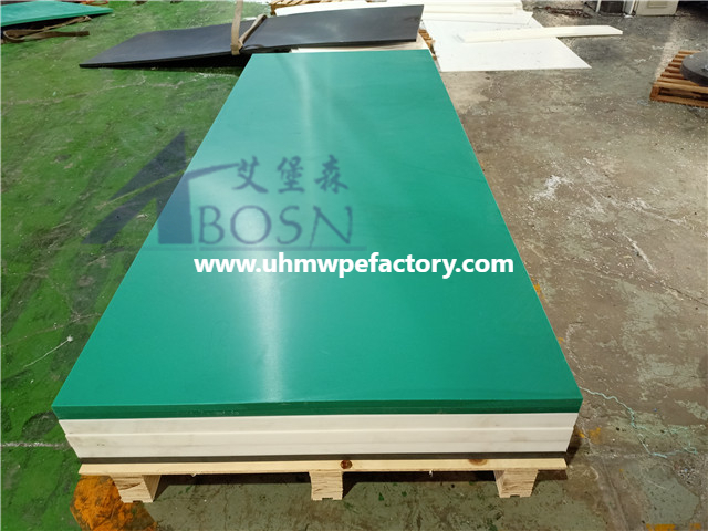 Зеленый лист UHMWPE 3050x1220 мм для стержня