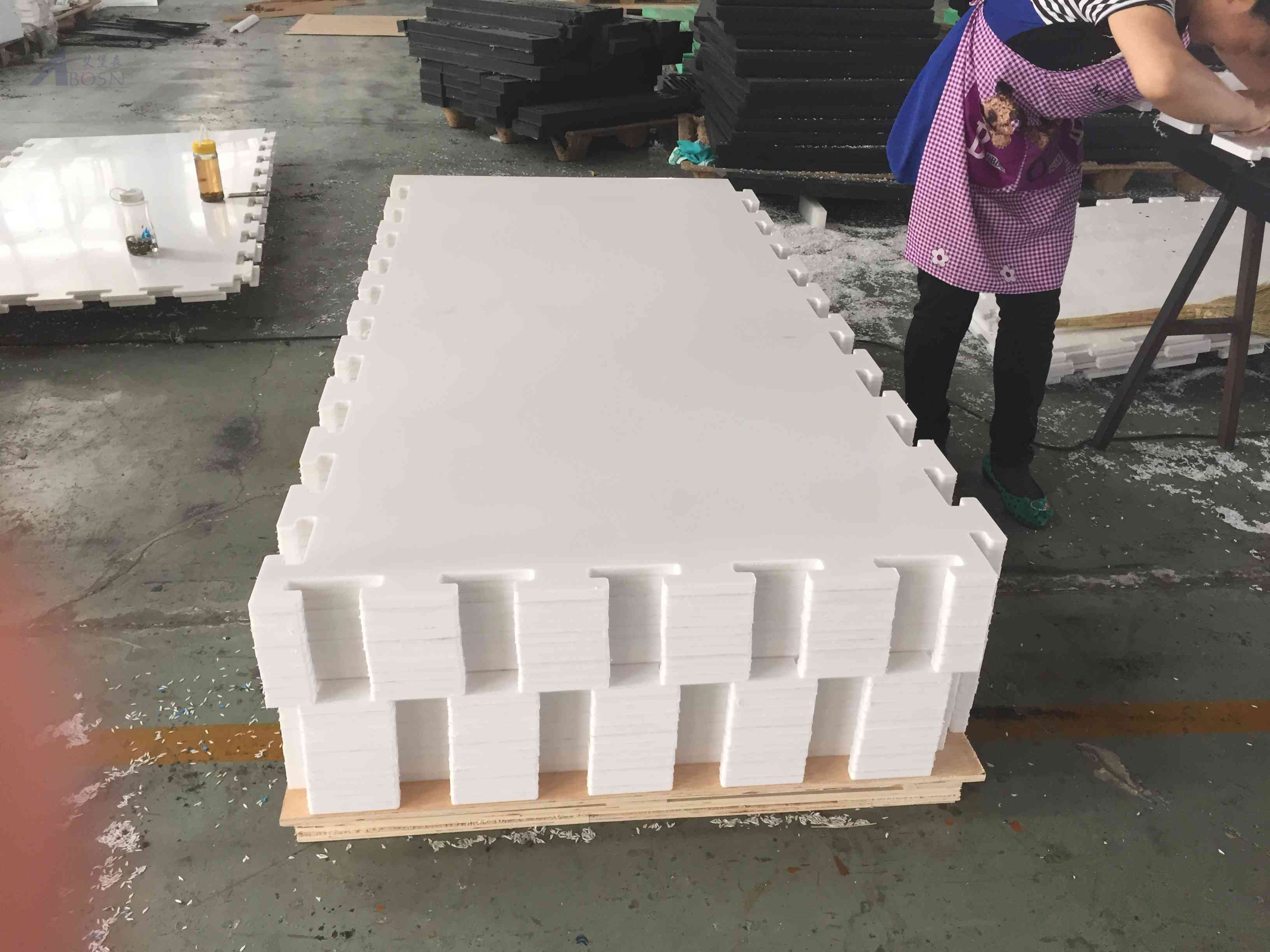 Uhmwpe синтетический каток для катания на коньках с искусственным льдом или хоккейный лист