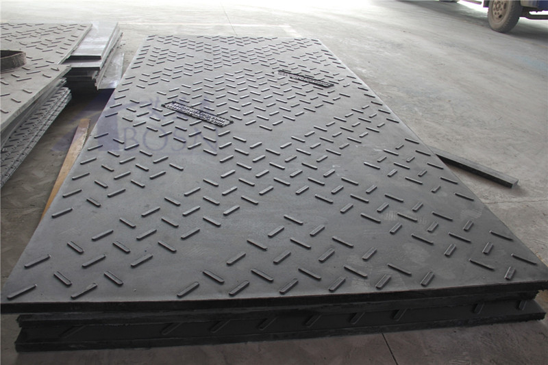 Пользовательские логотипы Hdpe Ground Protection Mats Protection Track Mats System