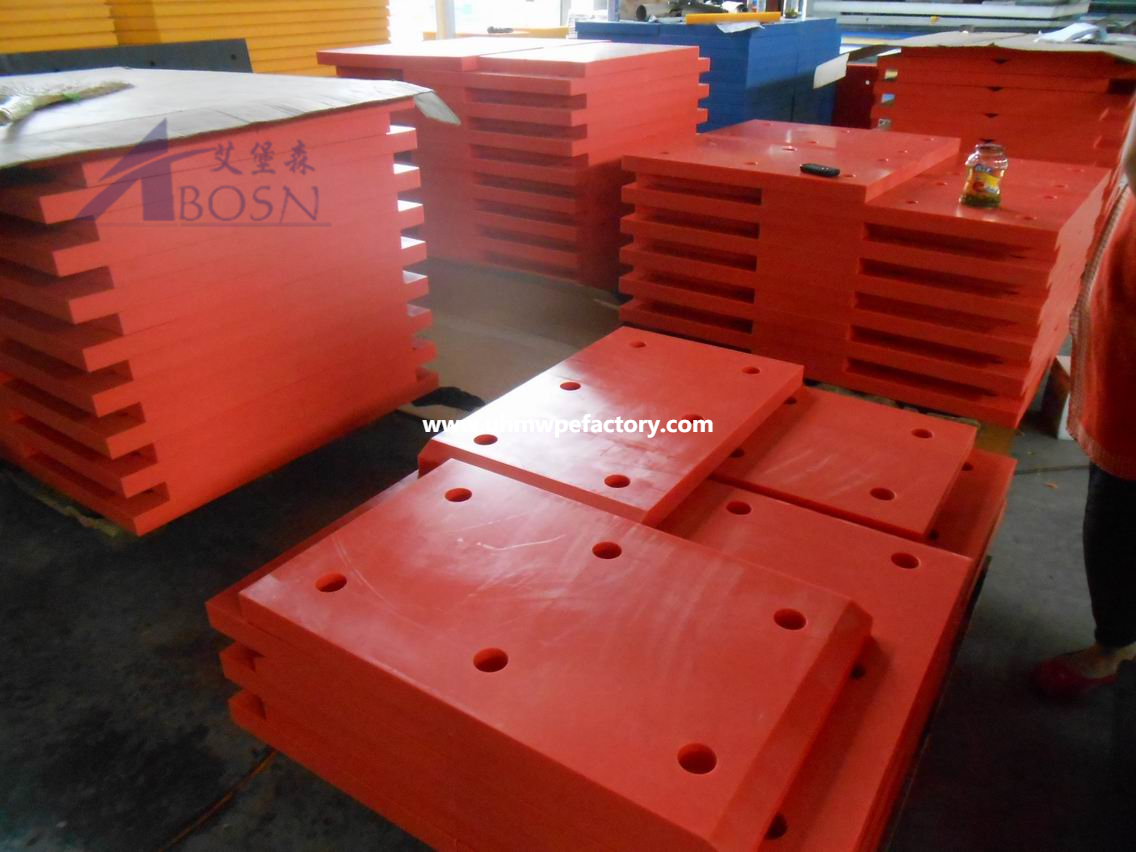 Высококачественная износостойкая пластина UHMWPE Marine Fender Pad Китайская фабрика напрямую